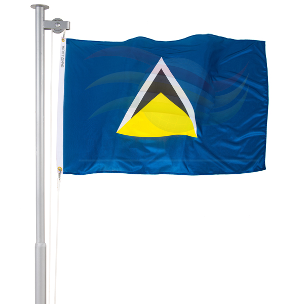 Bandeira De Santa Lucia Banderart